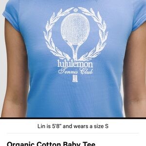 Organic baby tee